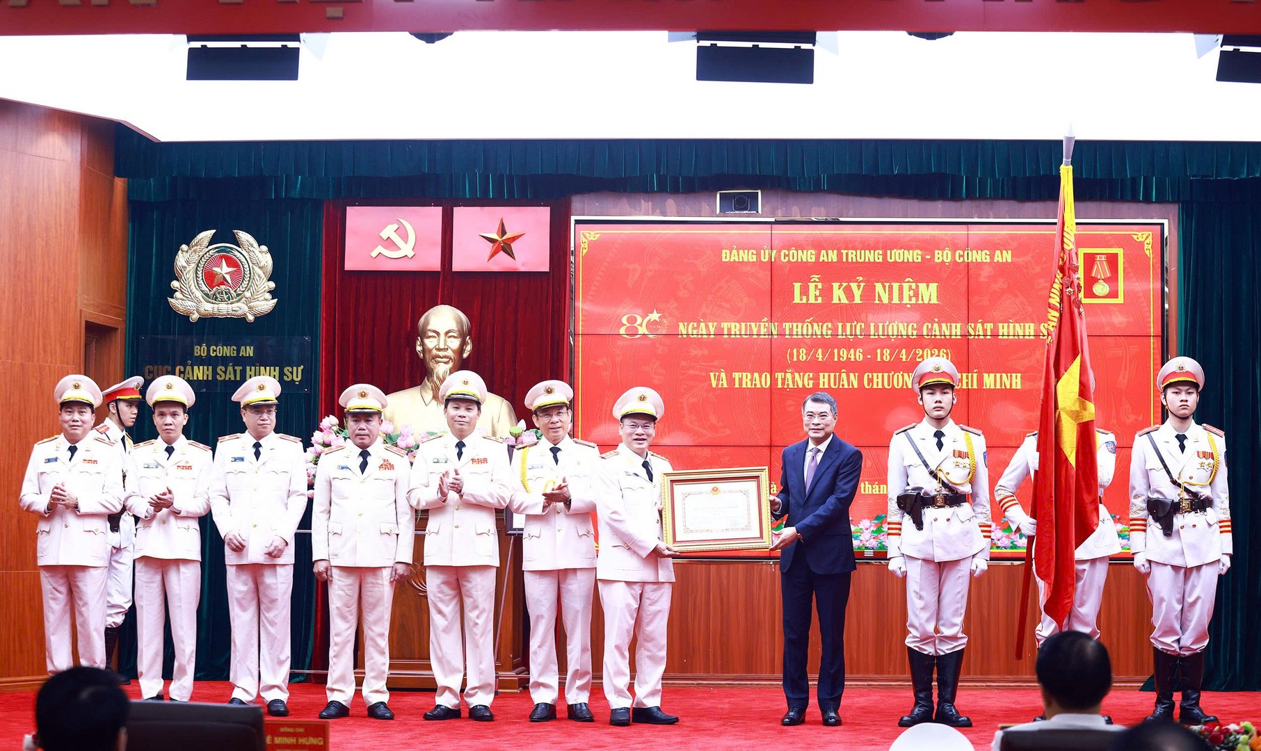 Kỷ niệm 80 năm Ngày truyền thống lực lượng Cảnh sát hình sự